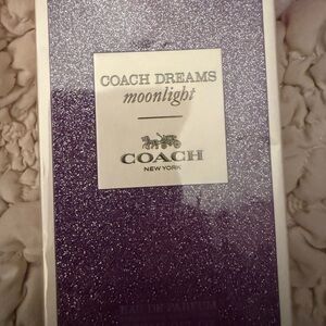 Coach Dreams Moonlight Perfume with Glittering Purple Design